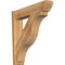 Ekena Millwork Funston Slat Rough Sawn Outlooker, Western Red Cedar, 8"W x 38"D x 38"H OUT08X38X38FST06RWR - alternate 1